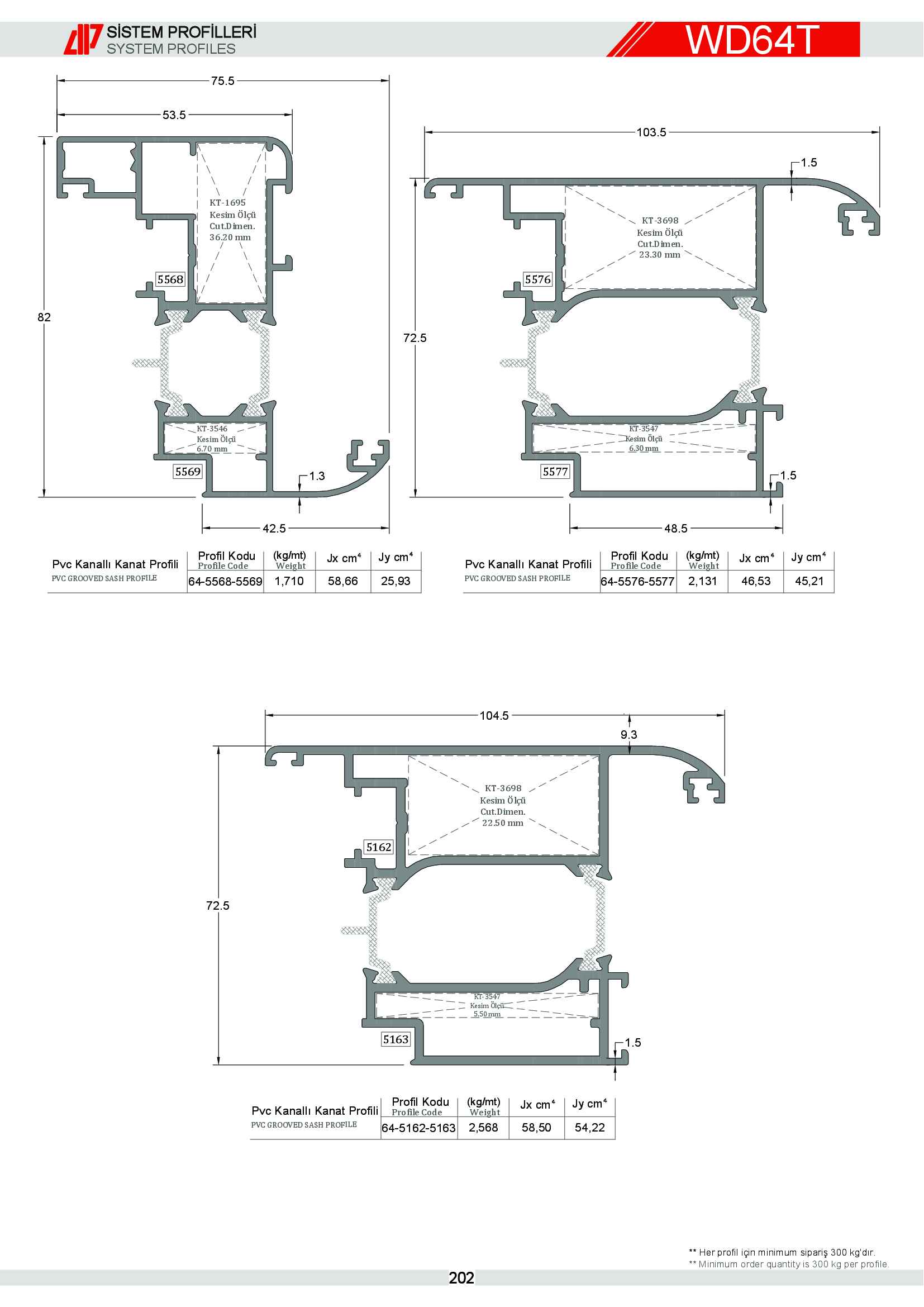 S 64 Yalıtımlı Alüminyum 40